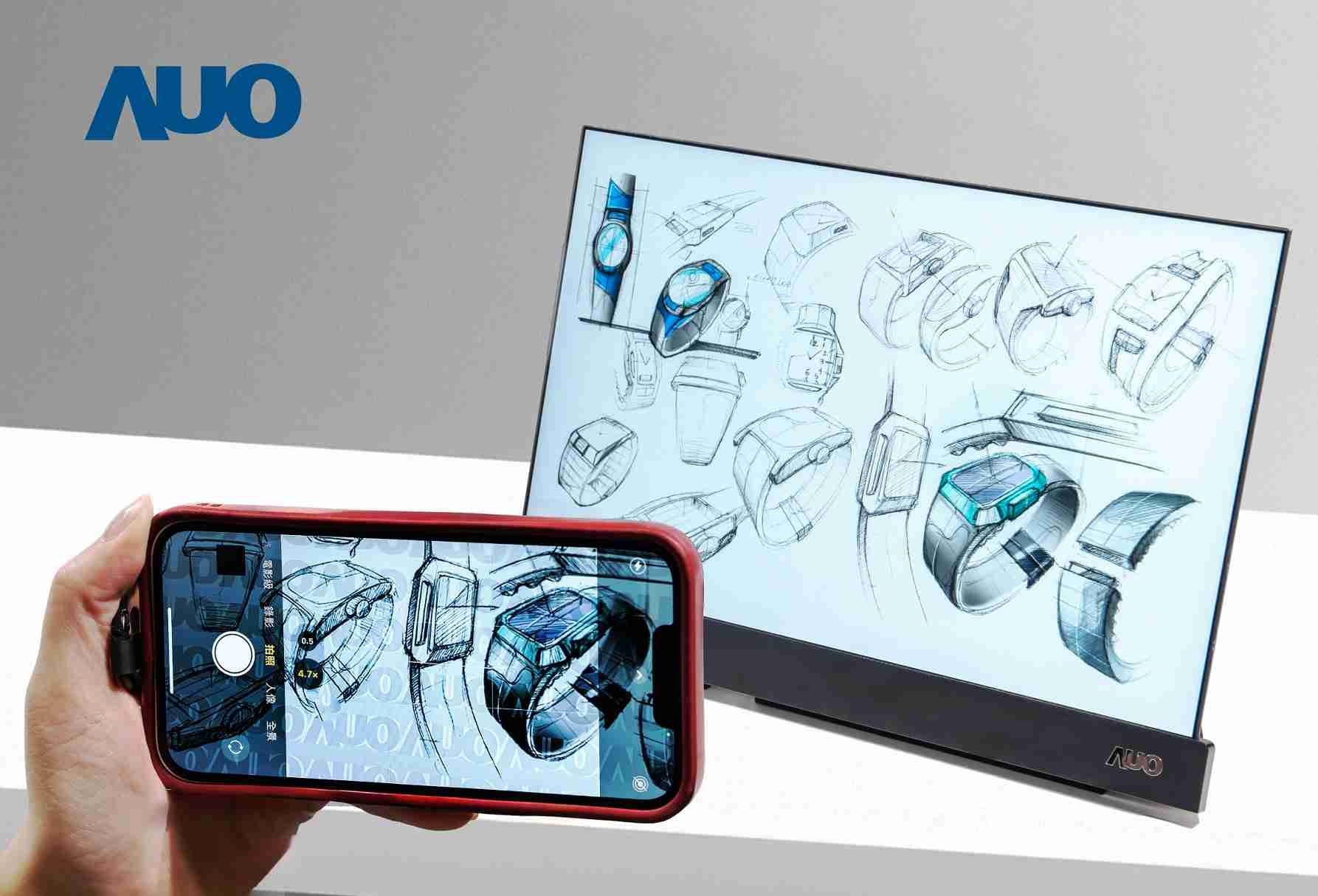 万利16吋防窥显示器，，，采用人眼无法察觉、、相机拍摄时才显现的隐藏式水印技术，，未来可结合AI镜头侦测周围环境，，实时开启或关闭水印，，，大幅提升在公共场域使用显示器的安全性